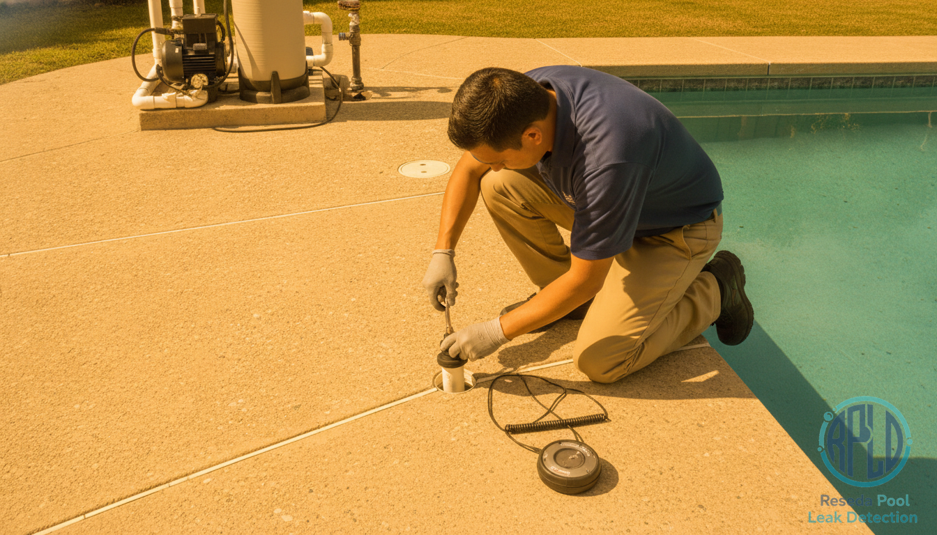 Pool Plumbing Leak Detection